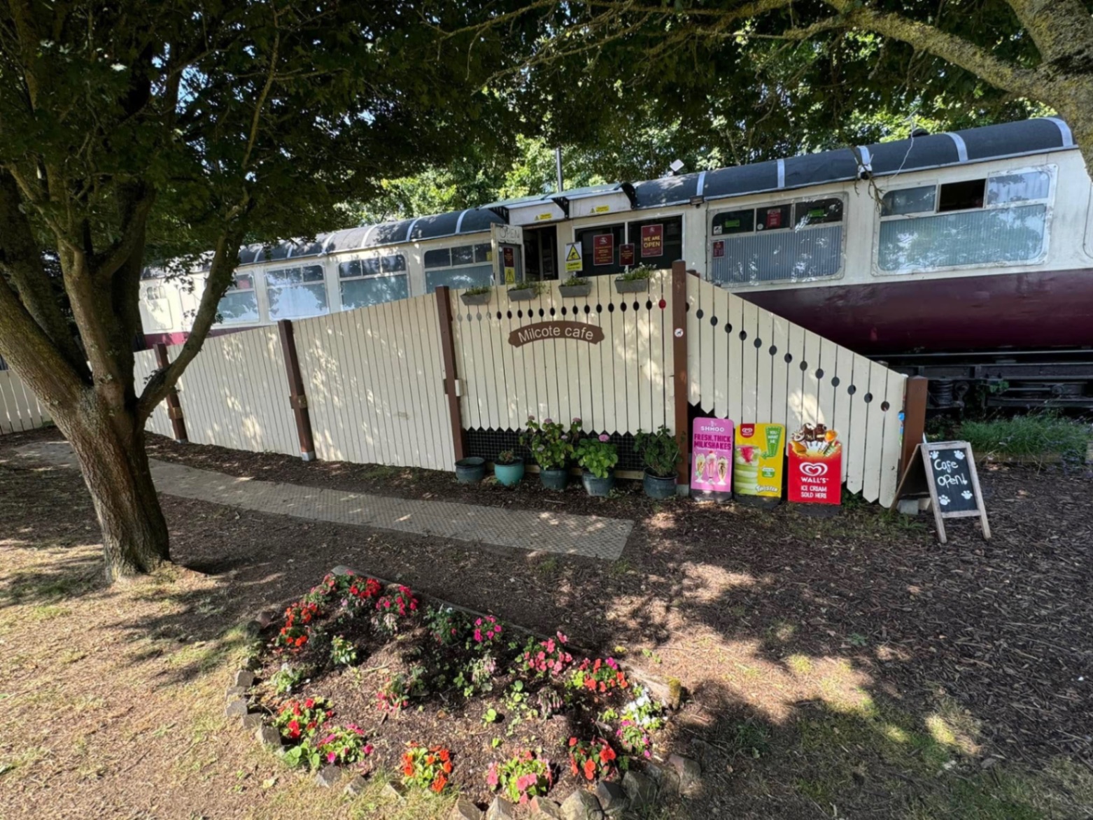 Milcote Café in Milcote, Warwickshire