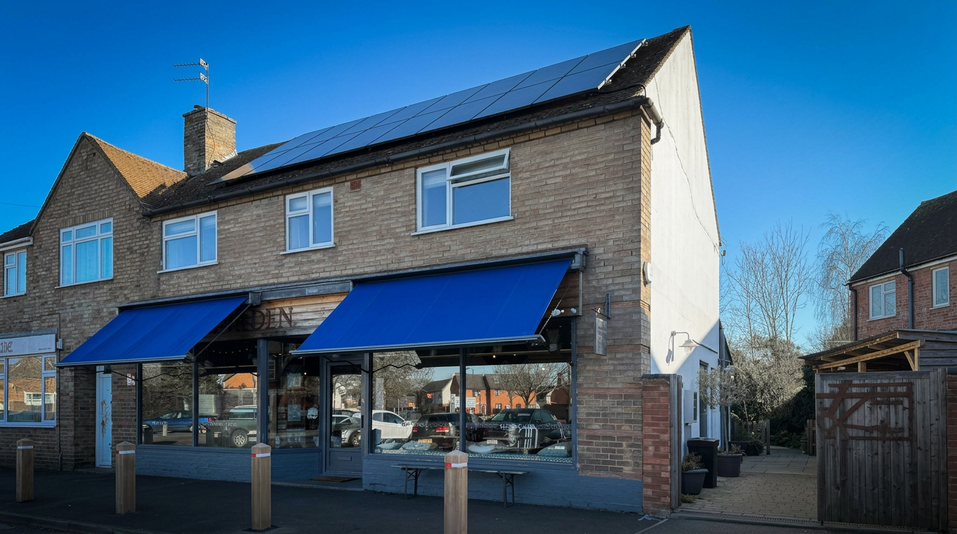 The Garden Shed Cafe in Wellesbourne, Warwickshire
